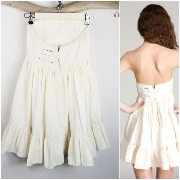 CURRENT/ ELLIOT garden tea party natural chambray - Picture 2 of 8